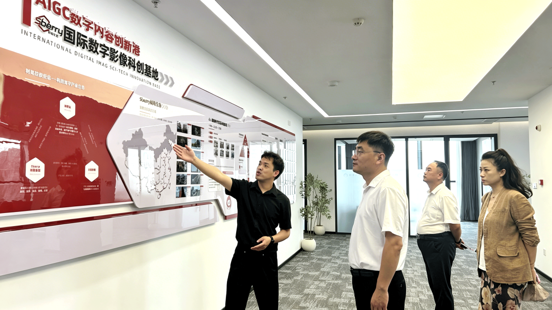 海口市人民政府副秘书长王年调研树莓控股海南项目